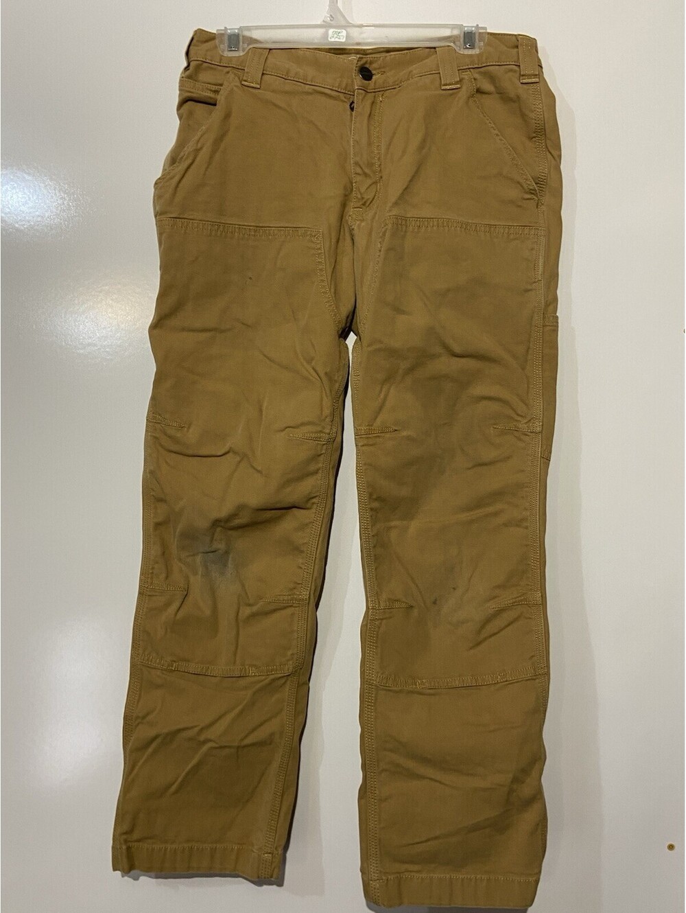 Mens CARHARTT RF Relaxed Rigby Double Front Work Pants Sz 32X30(29) BN2802-M